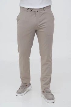 Брюки slim fit Trend Collection 1265 бежевый (сolor 3) 38