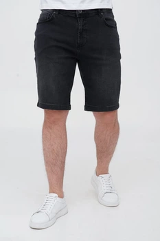 Шорты джинс Trend Collection 7119 черный (BLACK) 38