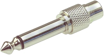Переходник GEWA RCA/Mono Jack 6.3 мм Metal (G-191608)
