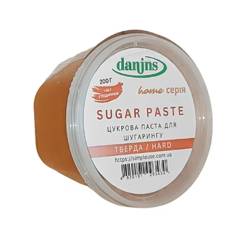 Цукрова паста для депіляції в домашніх умовах Danins тверда Hard, 250 г
