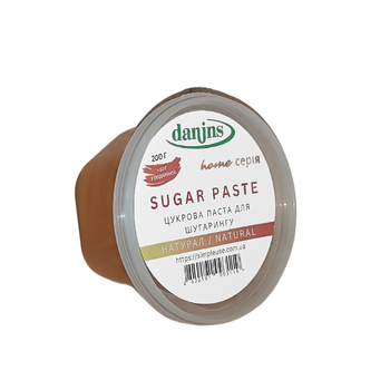 Сахарная паста Danins для домашнего использования натуральная, 250 г