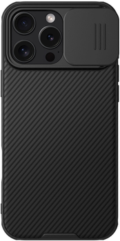Etui plecki Nillkin CamShield Pro Magnetic Case do Apple iPhone 16 Pro Max Black (6902048286863)
