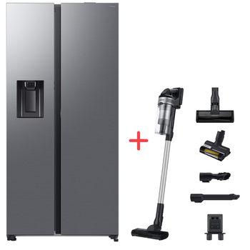 Холодильник Samsung RS80F65K2TUA+ Акумуляторний пилосос SAMSUNG Jet65 VS15A60AGR5/UK у подарунок!