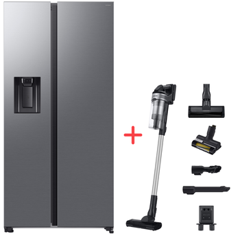 Холодильник Samsung RS70F65K1TUA+ Акумуляторний пилосос SAMSUNG Jet65 VS15A60AGR5/UK у подарунок!