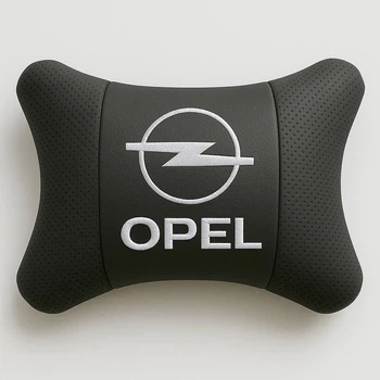 Автомобільна подушка під шию на підголівник з логотипом OPEL