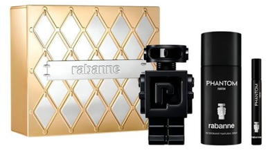 Набір для чоловіків Paco Rabanne Phantom Parfum парфумована вода 100 мл + дезодорант 150 мл + Мініатюра 10 мл (3349668642670)