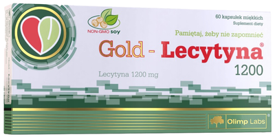 Харчова добавка Olimp Labs Gold Лецитин 1200 мг 60 капсул (5901330009563)
