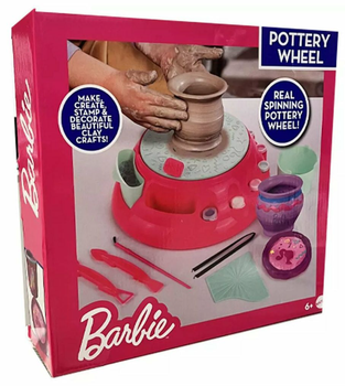 Zestaw dla dziecięcej kreatywności Barbie koło garncarskie (5056356795102)