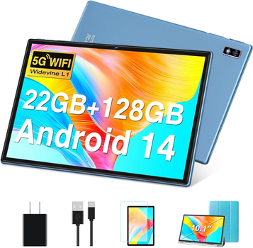 Планшет 10.1" Deertime E6 6+14/128Gb 8 ядер Android 14 8000 mAh