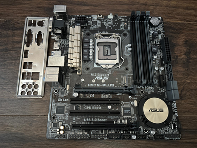 Материнская плата Asus H97-Plus (s1150, Intel H97) Б/У