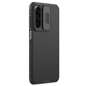 Карбонова накладка Nillkin CamShield Pro для Samsung Galaxy A56 5G Black