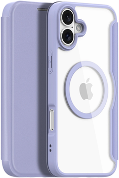 Чохол-книжка Dux Ducis Skin X Pro для Apple iPhone 16 Purple (6934913004449)
