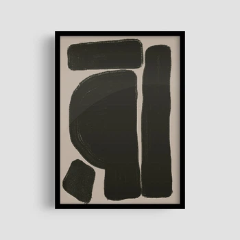 Постер Roomy "Black Fold" Без рамки A2 (59.4x42 cm.)