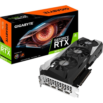 Відеокарта Gigabyte GeForce RTX 3070 Ti GAMING OC 8Gb GDDR6X (GV-N307TGAMING OC-8GD), Новий