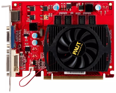 ВІдеокарта Palit GeForce GT 220 1024MB DDR2 (NE2T220NF0801:5), Б/в