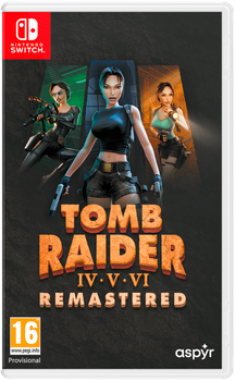 Гра Nintendo Switch Tomb Raider IV-VI Remastered Starring Lara Croft (Картридж) (5056635615404)