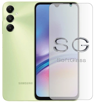 Мягкое стекло для Samsung A05S A057G на экран полиуретановое SoftGlass