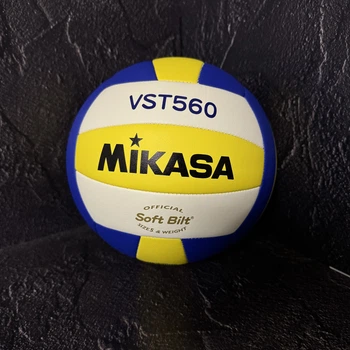 Мяч волейбольный MIKASA VST560 №5 PU cшит машинным способом