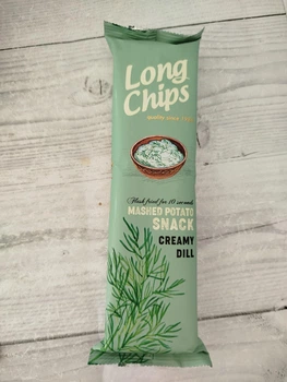 Чипси смак сметана кріп Long Chips 75 г