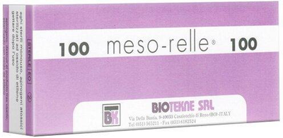 Голки для ін'єкцій мезотерапії Mesorelle 30Gx6