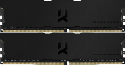 Оперативная память DDR4 2x8GB/3600 Goodram Iridium Pro Deep Black (IRP-K3600D4V64L18S/16GDC)