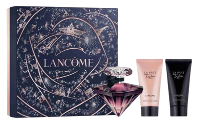 Zestaw damski Lancome La Nuit Tresor Woda perfumowana damska 50 ml + Żel pod prysznic 50 ml + Lotion do ciała 50 ml (3614274338973)
