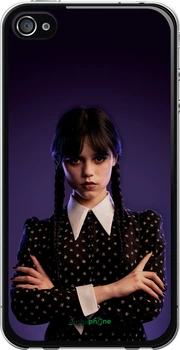 2D пластиковий чохол на iPhone 4 Wednesday v3 "5517t-15-70447"