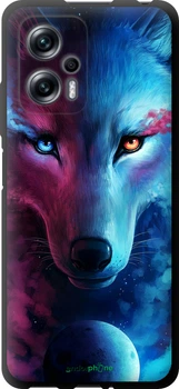 TPU чохол на Xiaomi Redmi Note 11T Pro Арт-вовк "3999b-2644-70447"