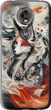 Силиконовый чехол на Motorola Moto E5 Plus Дух кицунэ' "6107u-1412-70447"