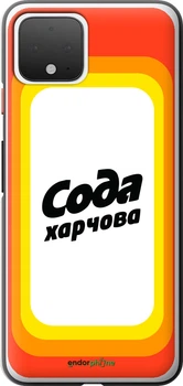 2D пластиковый чехол на Google Pixel 4 Сода UA "5639t-1755-70447"
