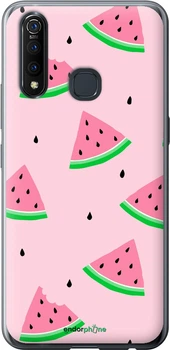 Силиконовый чехол на Vivo Z5X Розовый арбуз "4314u-1765-70447"