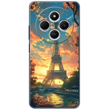 Силиконовый Чехол с Картинкой для Xiaomi Redmi A4 Принт (Париж, Эйфелева Башня) (65117-ysm037)