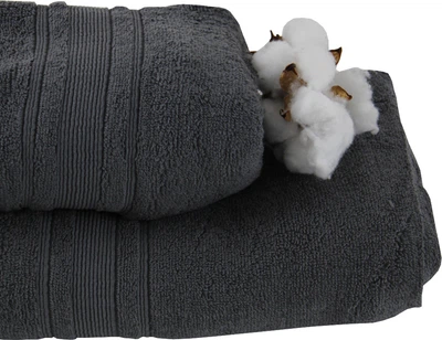 Полотенце махровое ТЕП для ванной 50x90 см Fancy Dark grey (Р-04180_29736)