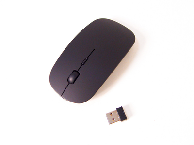 Мишка бездротова оптична MHZ Mouse 139C, чорна