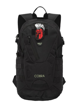 Plecak taktyczny Nils Camp Cobra NC3905 25L Czarny (5908261681943)
