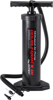 Ручний поршневий насос Intex Double Quick III 68615 (6941057466156)