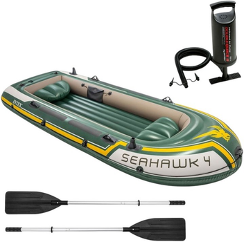 Надувний човен Intex Seahawk на 4 особи 68351 (6941057463513)