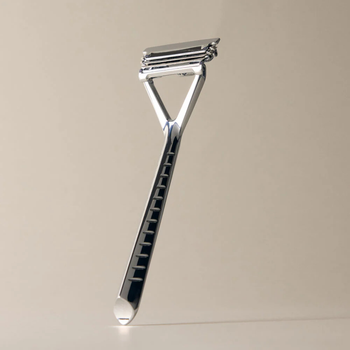 Багаторазова бритва з плаваючою головкою Leaf Shave, колір Silver
