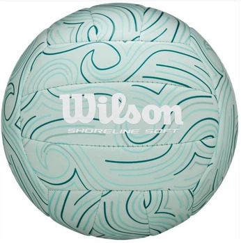Волейбольный мяч Wilson Shoreline Soft Gen Green Vb Bl Of (размер 5) WV4007401XBOF