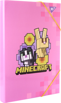 Папка для праці Yes Minecraft Spring картонна A4 (500248) (5056574450166)