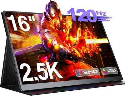 Монитор портативный 16" EVICIV M160H01 2.5K IPS 120 Гц Б/В