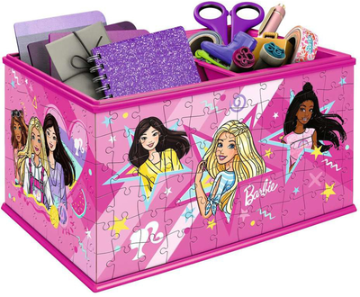 3D Puzzle-Organizator Ravensburger Barbie 216 elementów 11584 (4005556115846)