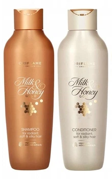 Набір для волосся Молоко та мед, шампунь та кондиціонер. Milk & Honey Gold Oriflame