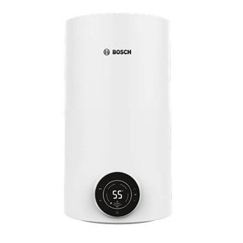 Водонагрівач електричний BOSCH круглий Tronic 4000T 50 л 1,5 кВт сухий тен вертикальний монтаж електронне керування B білий 7736507576