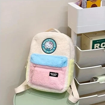 Плюшевий рюкзак Hello Kitty Sanrio Хелло Кітті