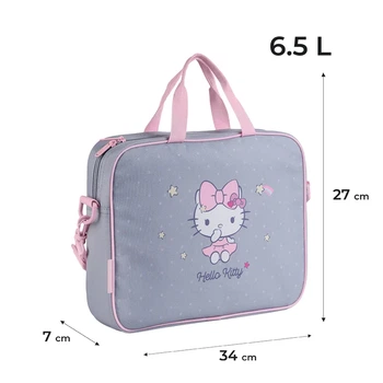 Шкільна текстильна сумка Kite Hello Kitty HK25-589-1