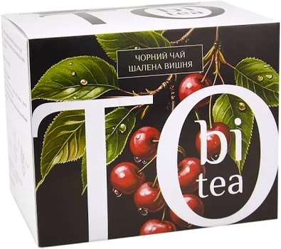Чай черный Tobi Tea Сумасшедшая Вишня фильтр-пак