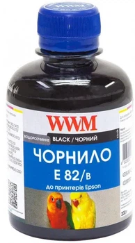 Чернила WWM E82 Epson Stylus Photo T50/P50/PX660 200 мл Black (E82/B)