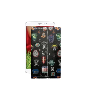 Чохол з екошкіри для планшету LG G Pad 8.3 v500 Бітлз