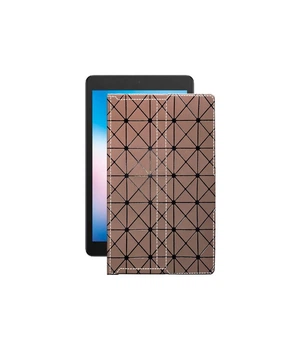 Чохол з екошкіри для планшету Alcatel 3T 8 2020 Коричневий ромб